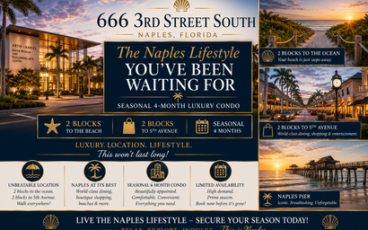 5th Ave. Old Naples Monthly Beach