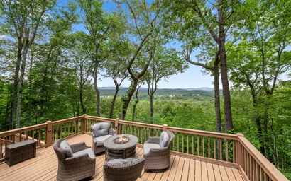 Sunset in the Mountains