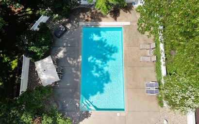 Michigan Shores Pool Retreat