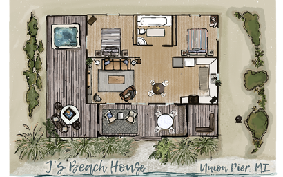 J's Beach House in Union Pier 22