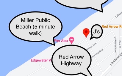 J's Beach House in Union Pier 23