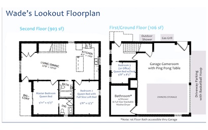 Wade's Lookout & Cabin (Both Properties) 47
