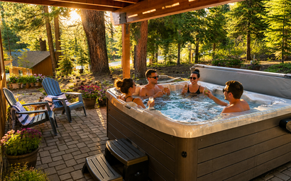 Exquisite Alpine Chalet with Hot Tub 2