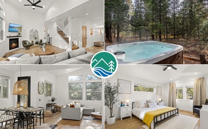 Truckee Modern Family Retreat with Hot Tub