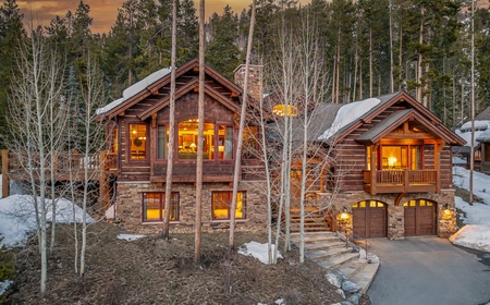 Rustic Timber Lodge
