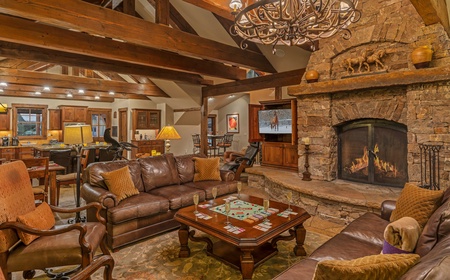 Rustic Timber Lodge