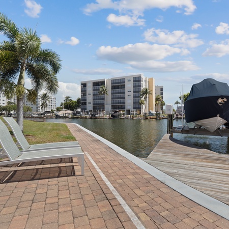 Estero Island Yacht & Racquet 212-Dockside Paradise