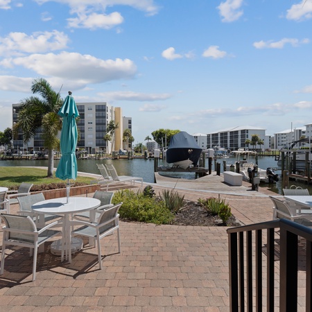 Estero Island Yacht & Racquet 212-Dockside Paradise