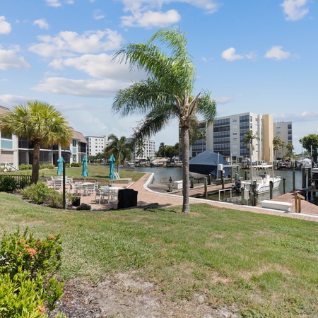 Estero Island Yacht & Racquet 212-Dockside Paradise
