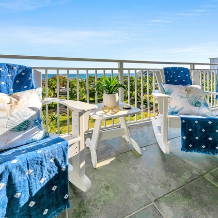 Sterling Shores 407 - Back Porch Perch
