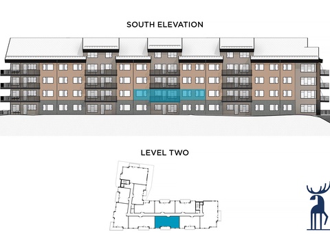 Residence location in building.