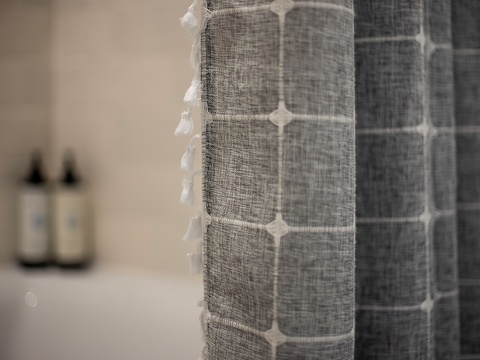Soft textiles and thoughtful details create a soothing atmosphere in your private retreat.