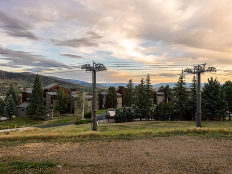 Views down valley.