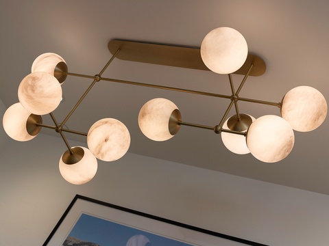 This modern statement fixture casts a soft, ambient glow throughout your space, creating a warm and inviting atmosphere for your evenings in.