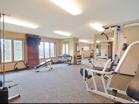 Stay active and energized with your own well-equipped fitness center. Natural light floods the space through large windows, making your workouts feel refreshing and motivating.