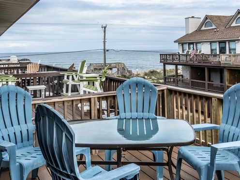Top Level Deck with Ocean Views
