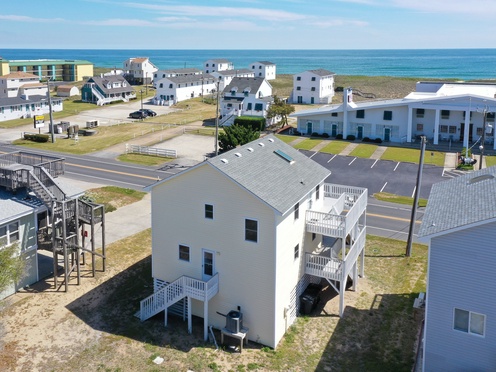 Aerial View of Rear Exterior