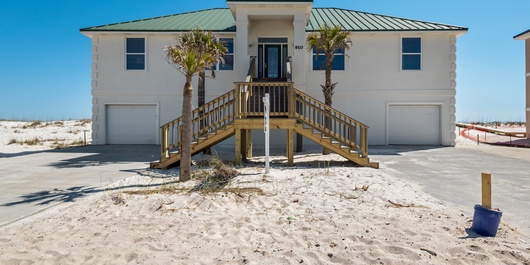 Beach Front Beauty Photo