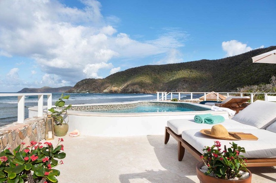 North Beach at Guana Island