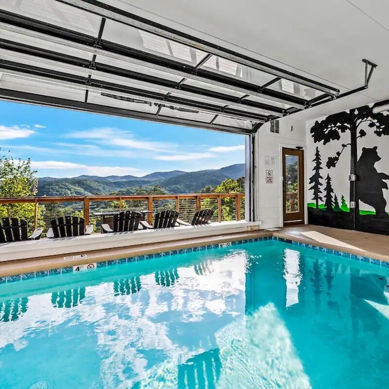 Top of the Summit Lodge's refreshing indoor pool