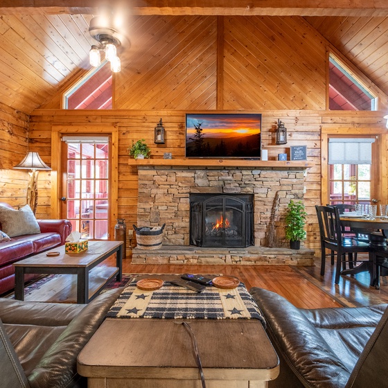 Lasting Memories' cozy living area
