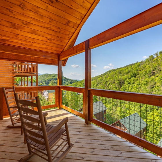 Autumn Path's relaxing deck