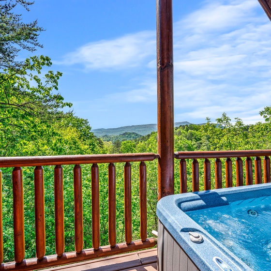 Cades Cove's bubbling hot tub