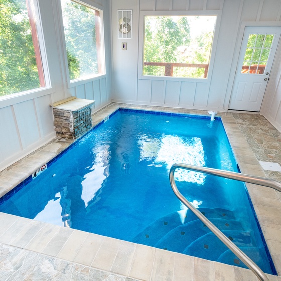 Amazing Grace's refreshing indoor pool