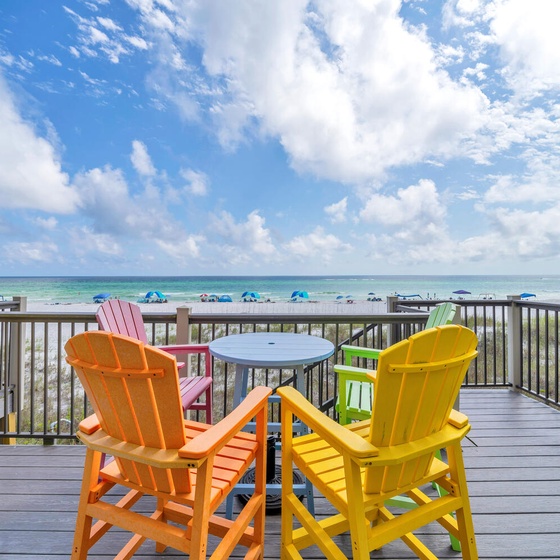 Sunset Sanctuary balcony views