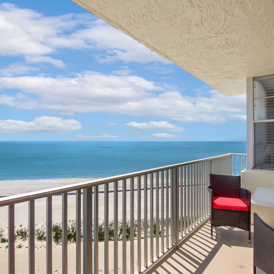 Beautiful views of the beach!