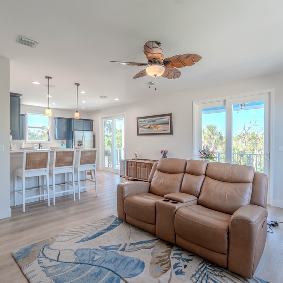 Bright open Floor concept.