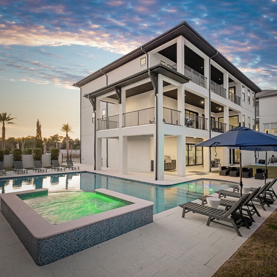 Enjoy your own private pool and spa!