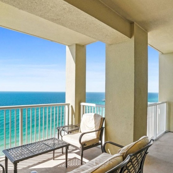 Unwind on your private oceanfront balcony with stunning turquoise waters stretching to the horizon, perfect for morning coffee or sunset cocktails.