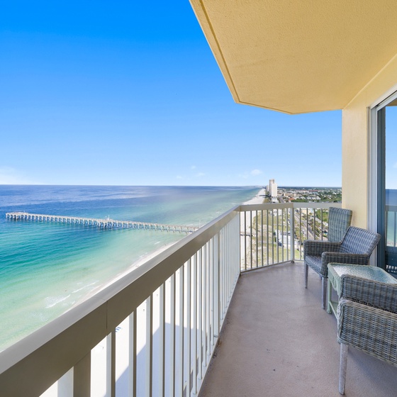 Wake up to endless turquoise waters from your private beachfront balcony, where morning coffee tastes better with panoramic ocean views stretching to the horizon.