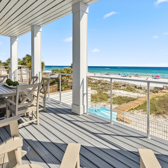 Step onto your private balcony and savor breathtaking ocean views. Dine al fresco while watching beach activities unfold below your perfect seaside perch.