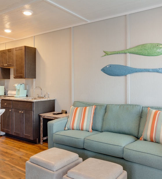 See Sea Motel | Room 8- Big Kahuna Suite - Living Area             