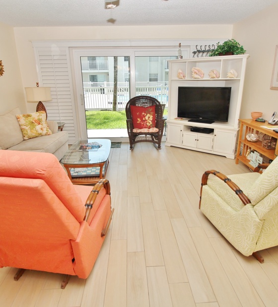 Bright Coastal Living Room