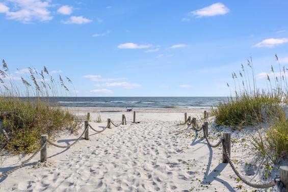 Steps from Pristine Shores