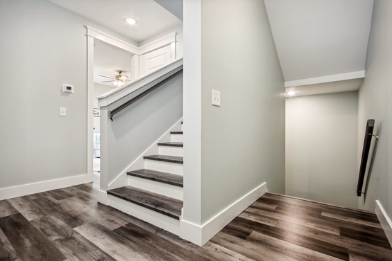 stairs leading to 3rd floor