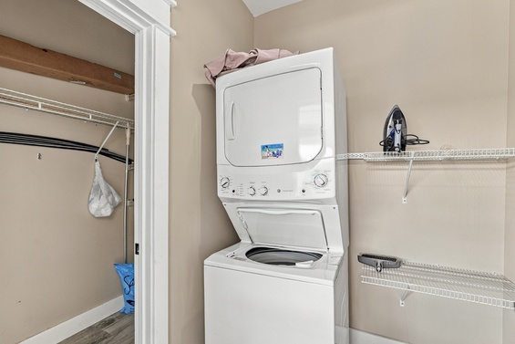 Your own washer and dryer make extended stays effortless—toss in a load while you relax, keeping your wardrobe fresh without leaving the comfort of home.