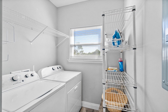 Convenient In-Unit Laundry Space