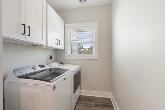 Convenient In-Home Laundry