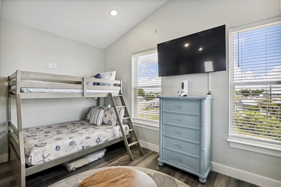 bunk room with a view