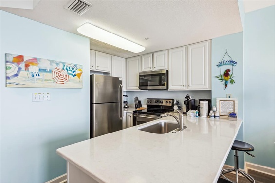 Sleek Modern Kitchen