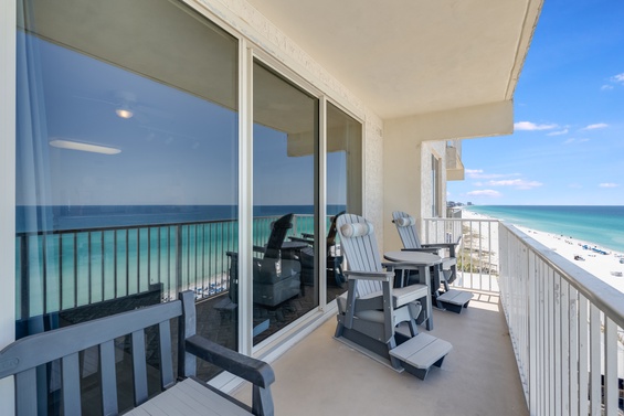 Private Gulf View Balcony