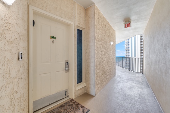 Clean Coastal Hallway