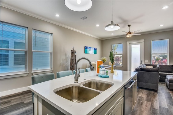 Main Level-Kitchen- Open Concept