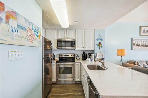 Sleek Modern Kitchen