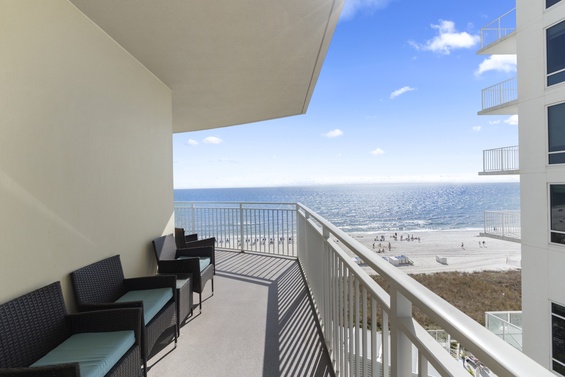 Wraparound Gulf Balcony with Sunset Views