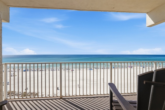 Private Balcony Beachfront Views
